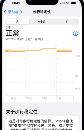 西昌iPhone手机维修如何在iPhone开启'步行稳定性通知'