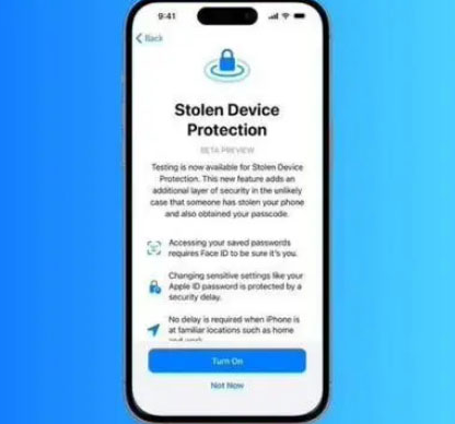 西昌苹果授权维修店分享被盗设备保护功能开启方法 
