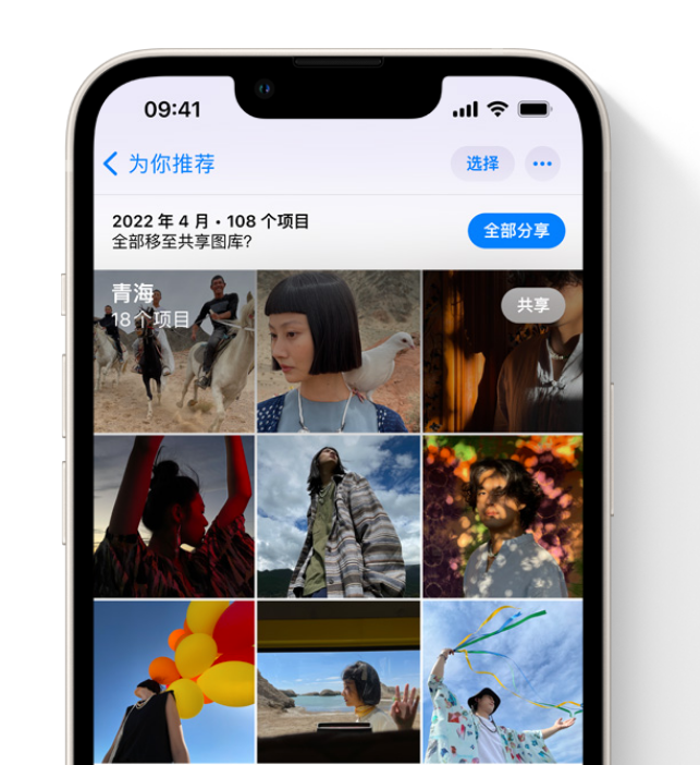 西昌苹果维修网点分享在 iPhone 上使用共享图库 