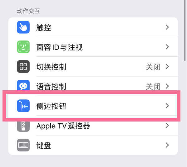 西昌苹果14维修店分享iPhone14 Plus侧键双击下载功能关闭方法 